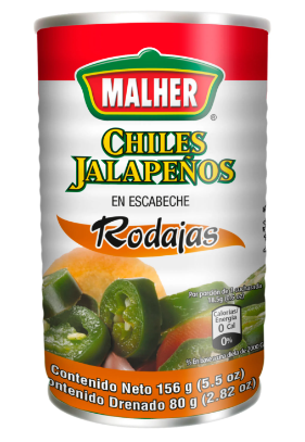 CHILE JALAPEÑO RODAJAS 156G