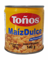 [796500002056] MAIZ DULCE TOÑOS 140G